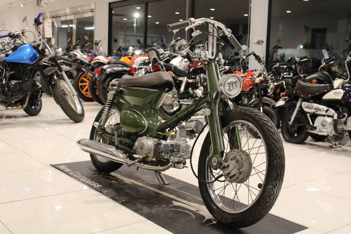 リトルカブ カブ ホンダ : フロント17インチ化！① GOOD ホイール 