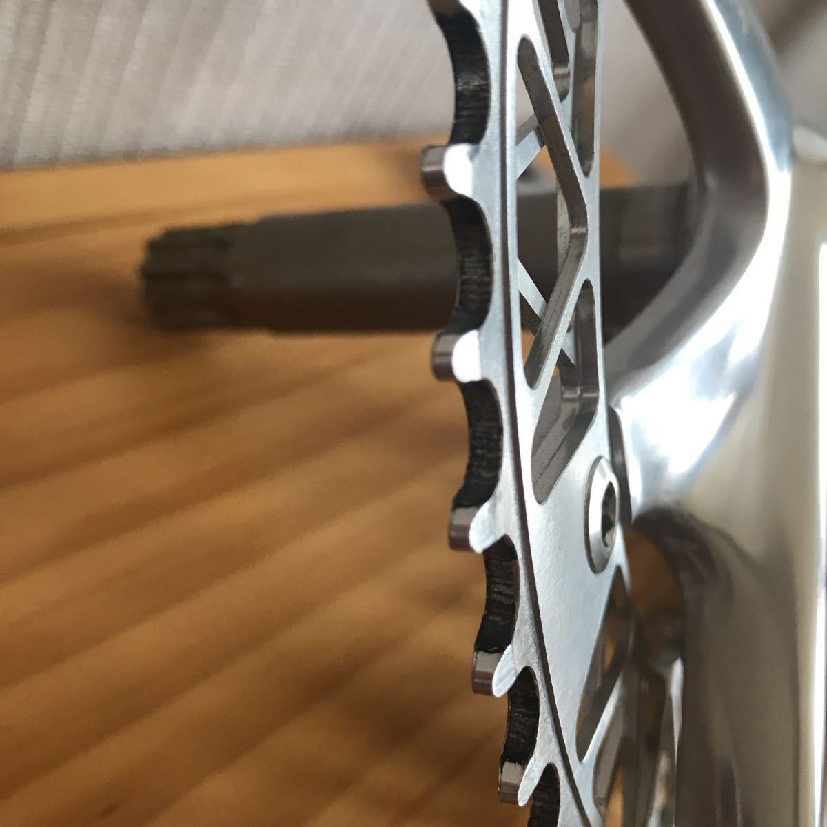 【美品】スラム オムニウム クランク165mm BB チェーンリング セット 希少 SRAM OMNIUM スラム オムニウム 165 純正BB factory FACTORY5