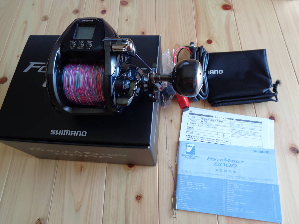 ☆シマノ 20 フォースマスター 6000 SHIMANO Force Master 電動リール