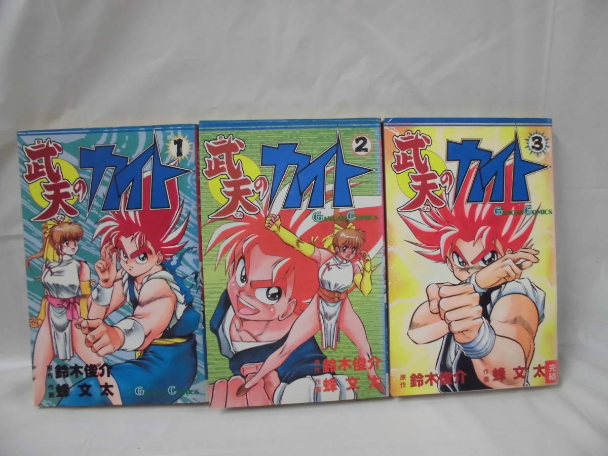  閉店 武天のカイト 全3巻 蜂文太/原作:鈴木俊介 ガンガンコミックス 初版 クリックポスト可 5 1(全巻セット)｜売買されたオークション情報、yahooの商品情報をアーカイブ公開 - オークファン 全巻セット