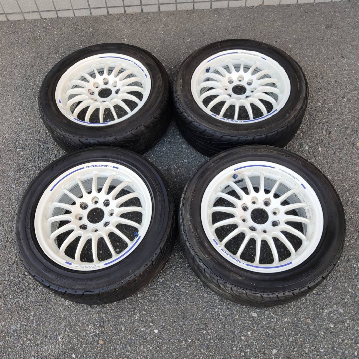 AHz001I 福岡発 ホイール フォーミュラCP スピードスター SSR CP-F 4穴  