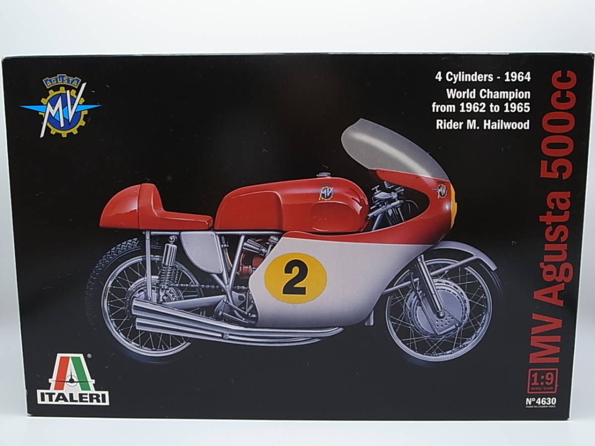 MV 500cc 1⁄9 イタレリ AGUSTA 0 - アグスタ 4気筒 ITALERI PROTAR 1⁄9