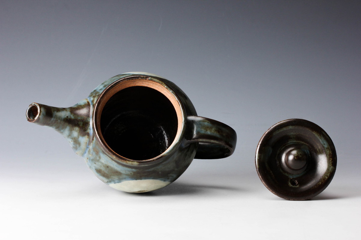 未使用品 松崎健 志埜打掛湯呑 共箱 初窯 未使用品 松崎健 志埜打掛