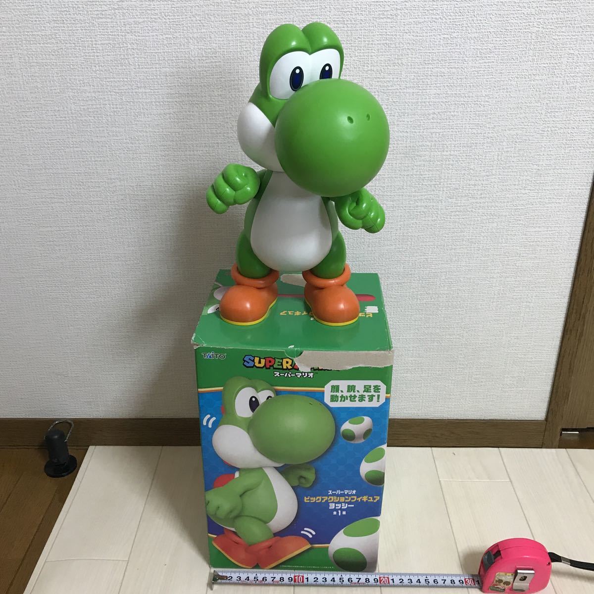 送料無料！ スーパーマリオ ビックアクションフィギュア ヨッシー 任天堂