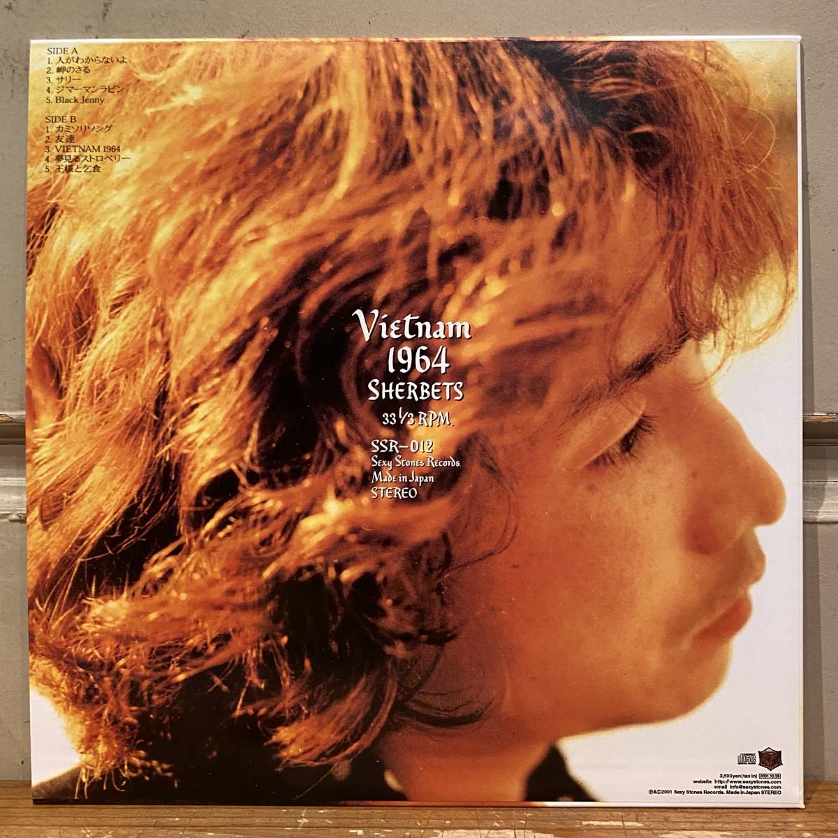 ◇美品!希少アナログ盤/LP◇Sherbets シャーベッツ / Vietnam 1964