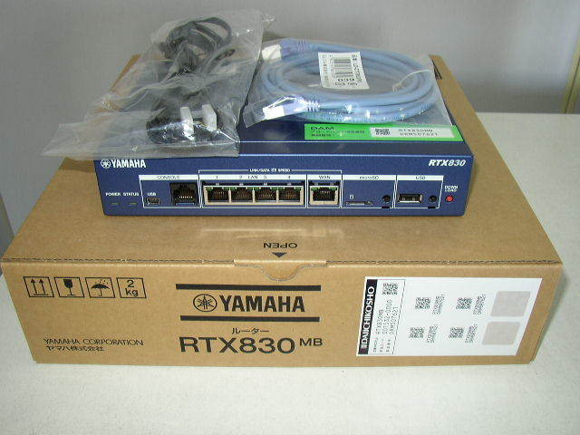 DAM専用 ADSL・光回線共用ルータ RTX830MB[現行品](カラオケ機器 