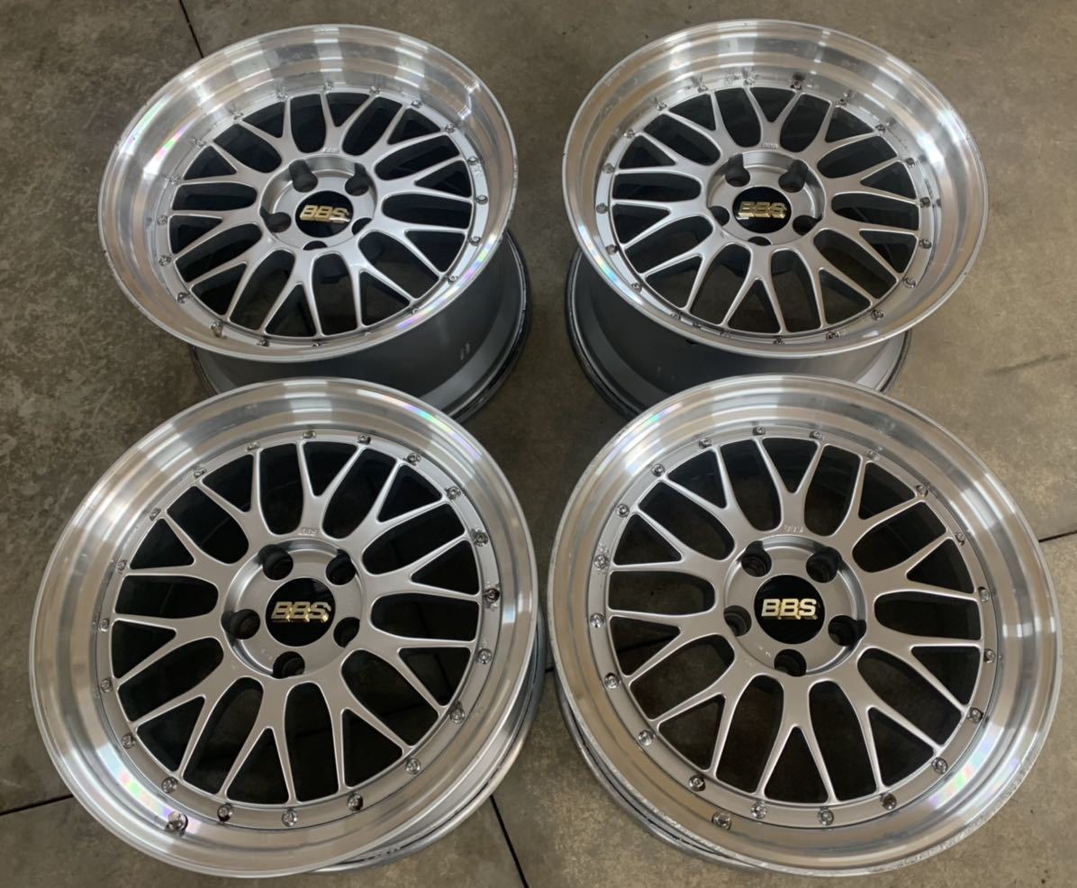 ☆BBS LM☆18インチ 9J +25 10J +25 LM194 LM195 日産ハブリング付き