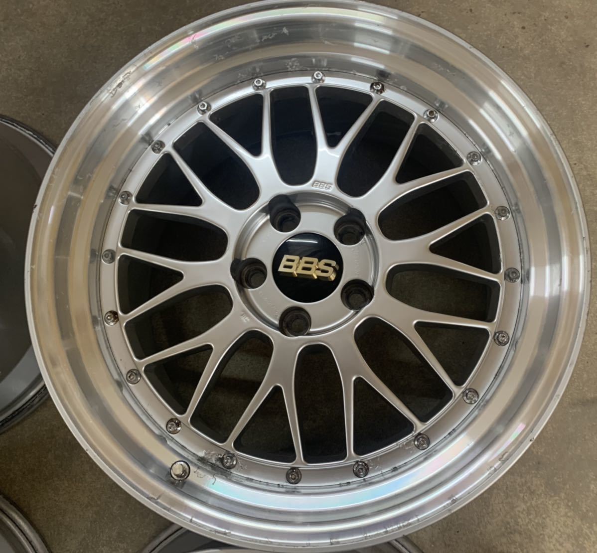 ☆BBS LM☆18インチ 9J +25 10J +25 LM194 LM195 日産ハブリング付き