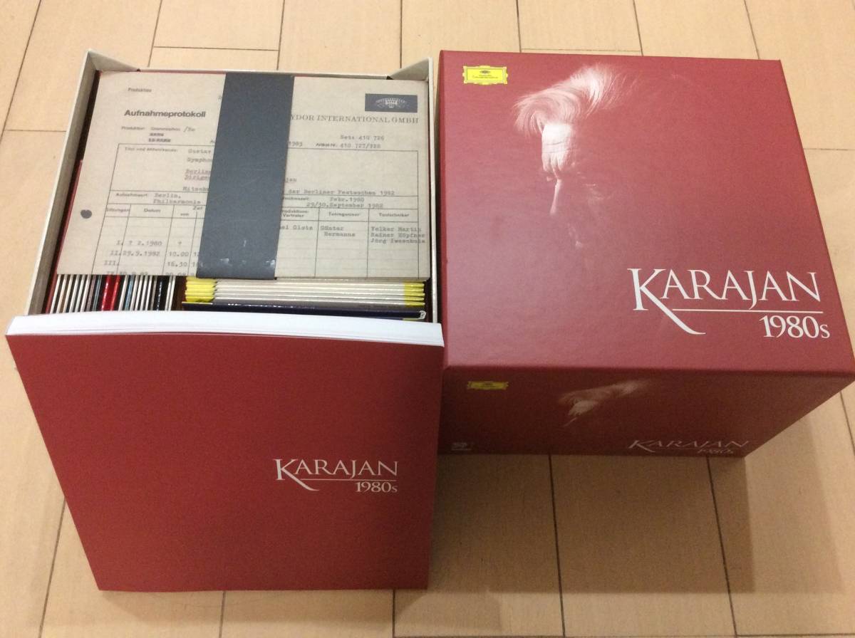 カラヤン Karajan 1980s DG Grammophon Deutsche ヘルベルト・フォン