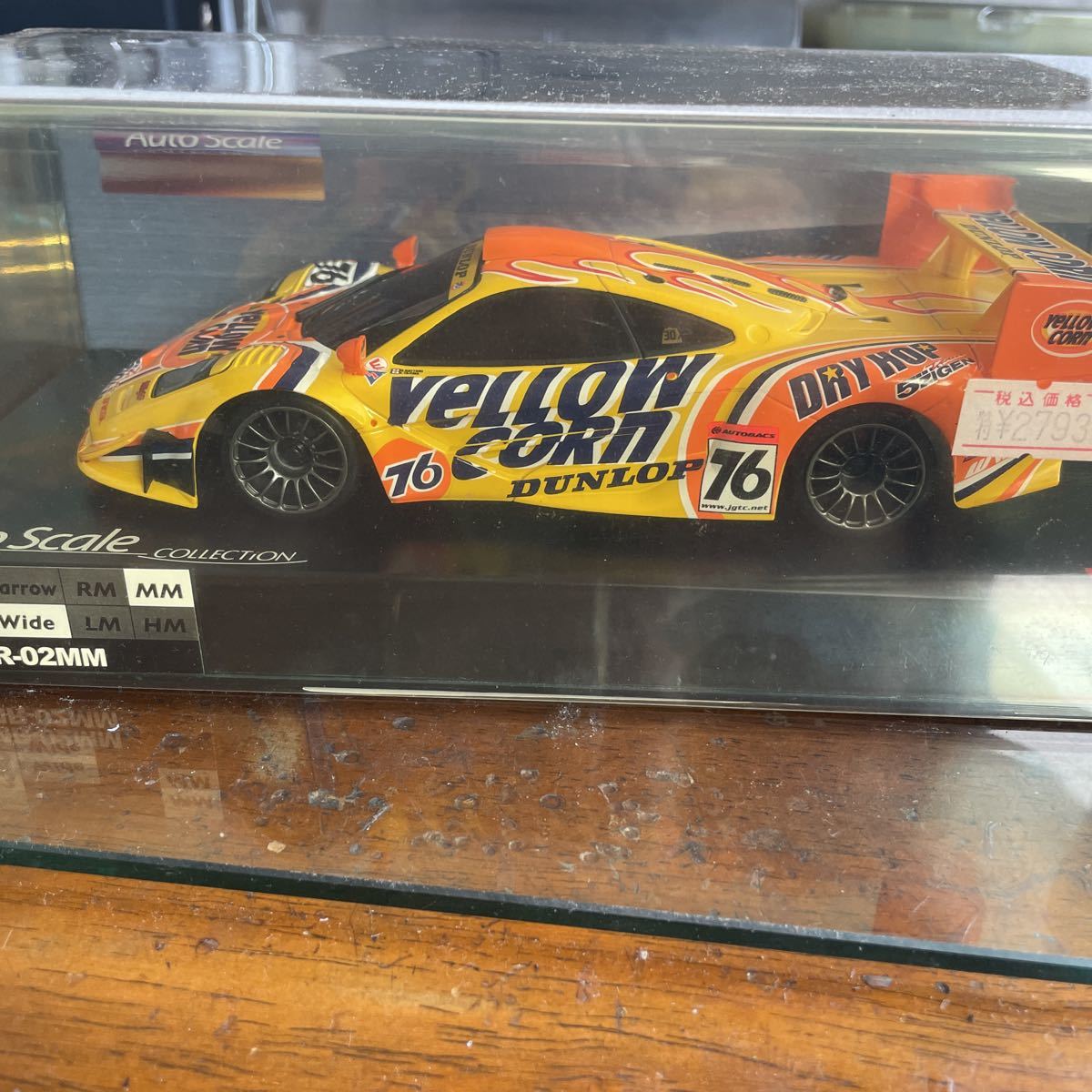 京商ミニッツ ASC マクラーレンF1 イエローコーン