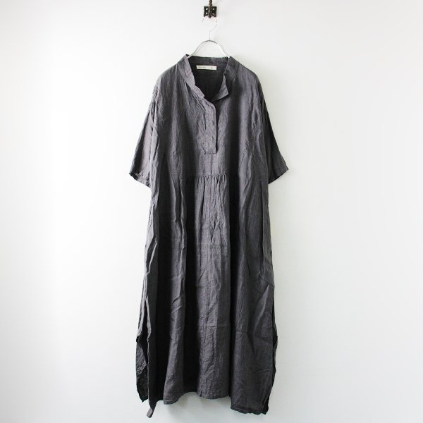 超激得，人気 大きいサイズ AS KNOW AS olaca アズノゥアズ オオラカ 麻好きマニアワンピース 15/チャコール 2400012949829(その他)｜売買されたオークション情報、yahooの商品情報をアーカイブ公開 - オークファン その他