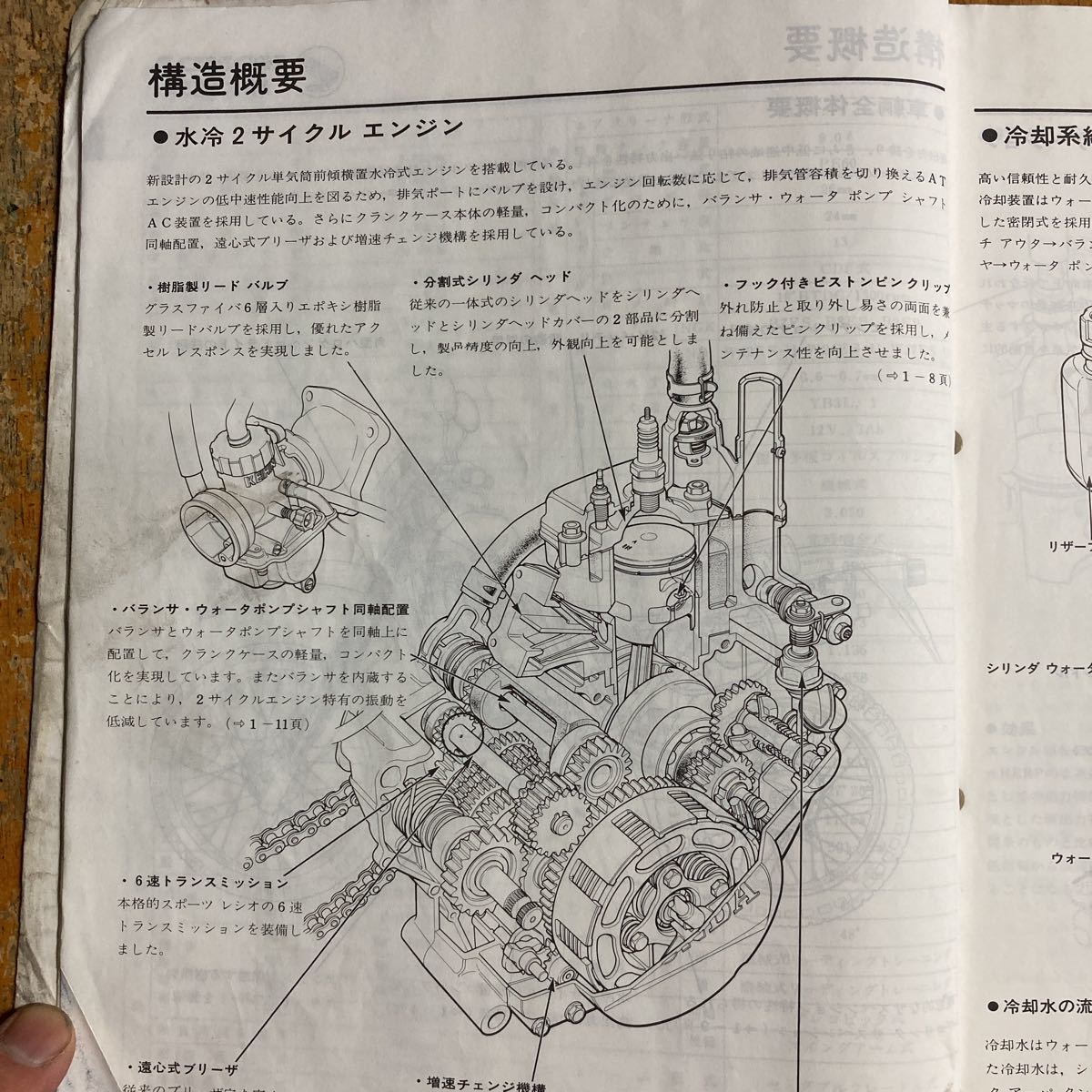 ホンダ サービスマニュアル MTX125R MTX200R MTX200RⅡ JD05 / MD07 