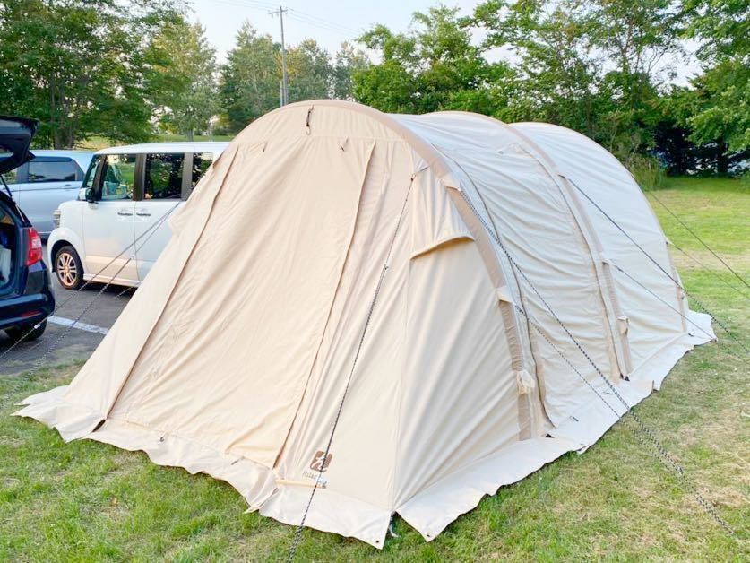 送料無料 Hilander MIINY ミーニィ ポリコットン エア式 テント  