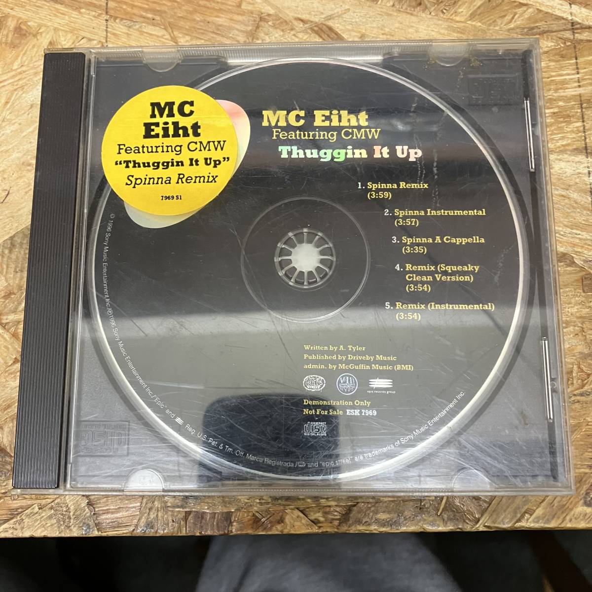  シ HIPHOP R&B MC EIHT FEAT CMW - THUGGIN IT UP INST シングル PROMO盤 RARE CD 品(ラップ、ヒップホップ)｜売買されたオークション情報、yahooの商品情報をアーカイブ公開 - オークファン ラップ、ヒップホップ