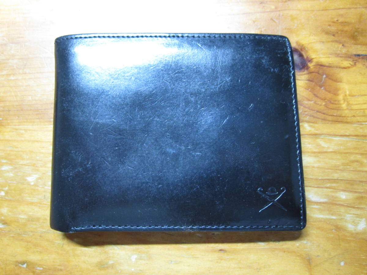 swaine adeney HACKETT LONDON ブライドルレザー ２つ折り財布