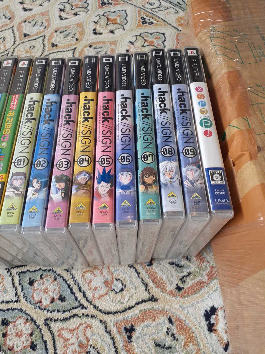 レア 全て新品未開封 PSPソフト UMD VIDEO 等 23本セット 注意点有り 