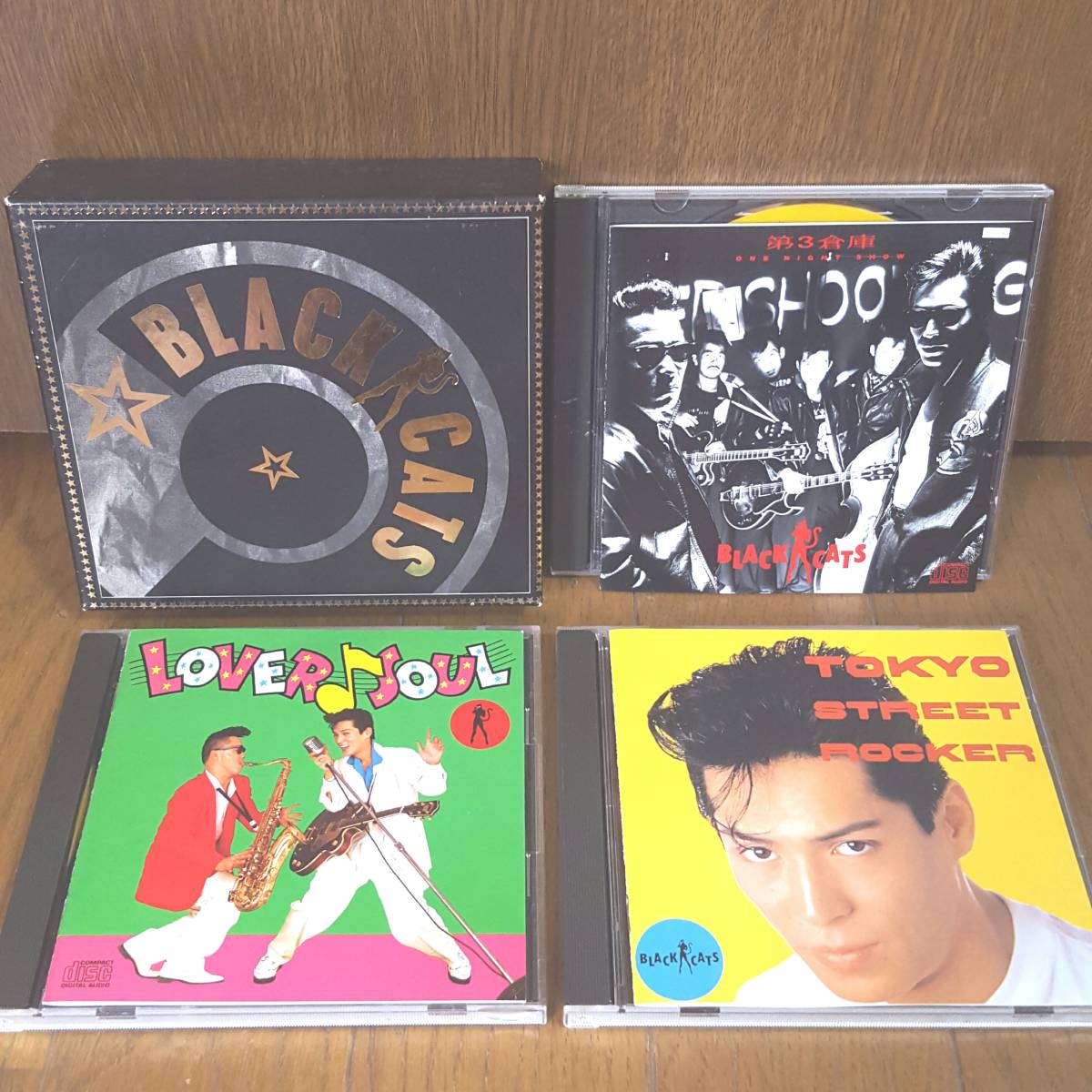 定番人気，定番 3CD BOX ブラックキャッツ BLACK CATS SUPER COLLECTION/LOVER SOUL東京ストリートロッカー第3倉庫/クリームソーダ ロカビリー 織田哲郎(その他)｜売買されたオークション情報、yahooの商品情報をアーカイ その他