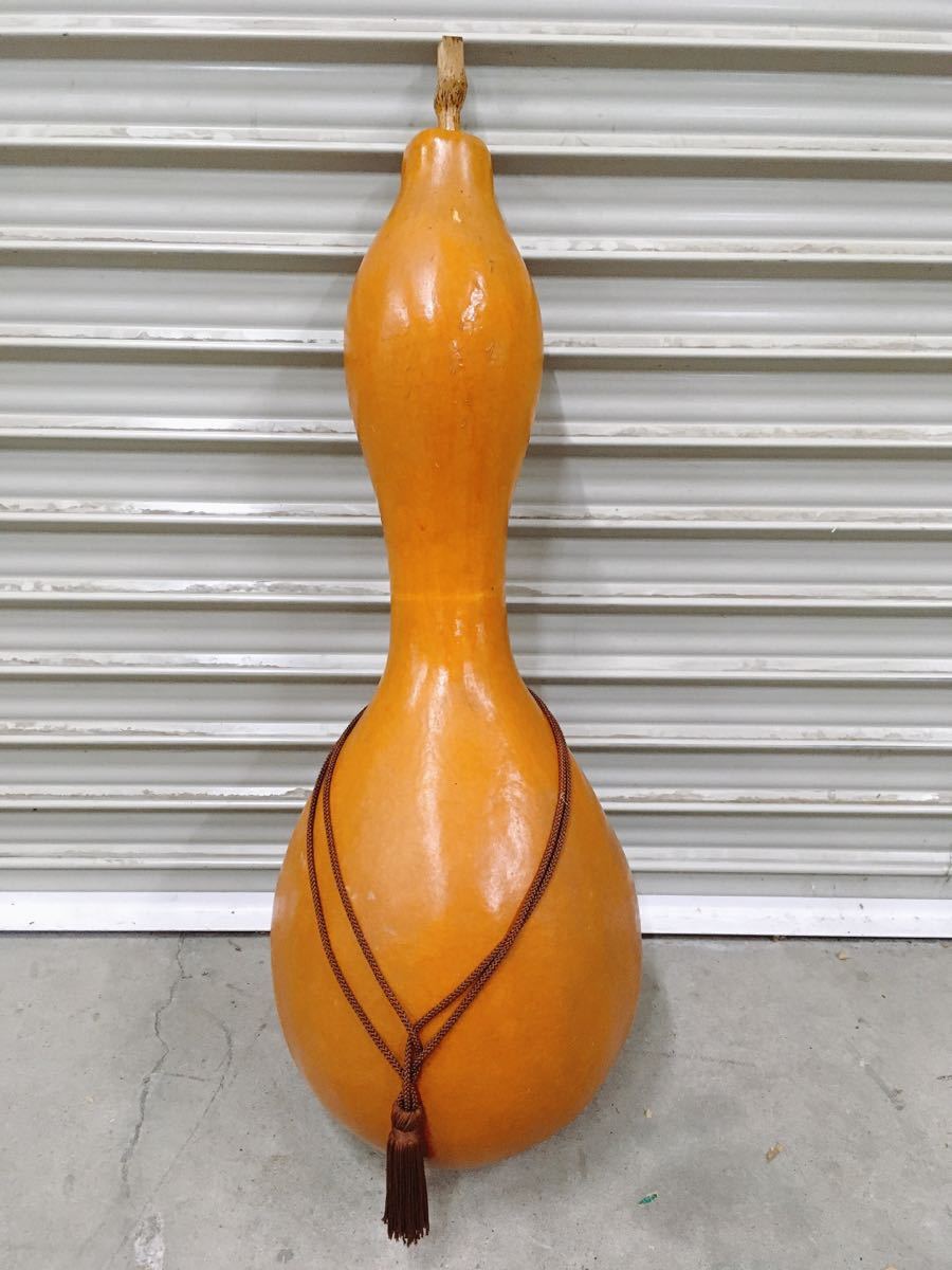 現状品 ひょうたん 瓢箪 全長82cm 大型 2個セット 置物 徳利