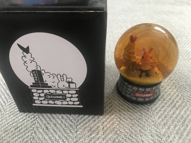 未使用品 CUNE キューン スノードーム ウサギ うさぎ