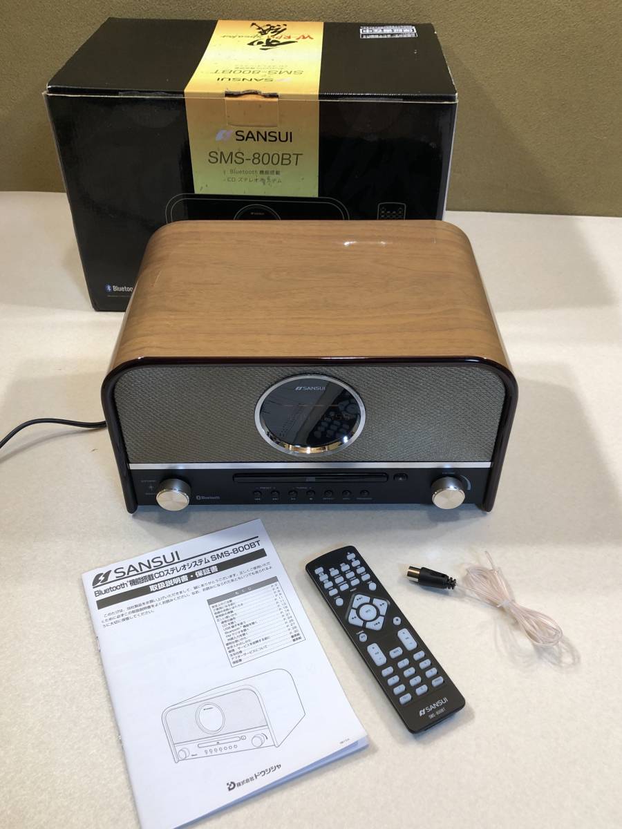 SMS-800BT - SANSUI CDステレオシステム ドウシシャ | 価格 サンスイ