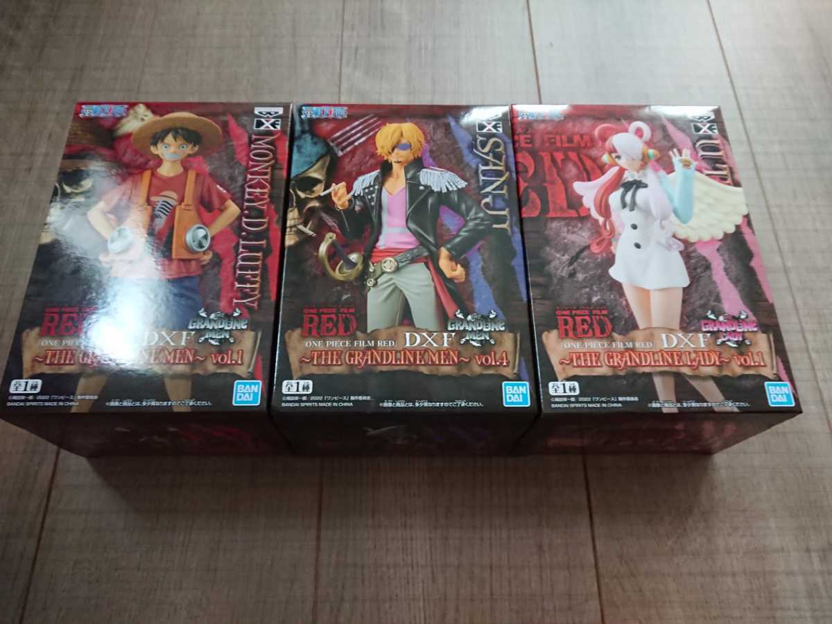 人気定番 ONE PIECE FILM RED THE GRANDLINE MEN vol.1 4 LADY vol.1 ルフィ サンジ ウタ ワンピース フィギュア セット(その他)｜売買されたオークション情報、yahooの商品情報をアーカイブ公開 - オークファン その他