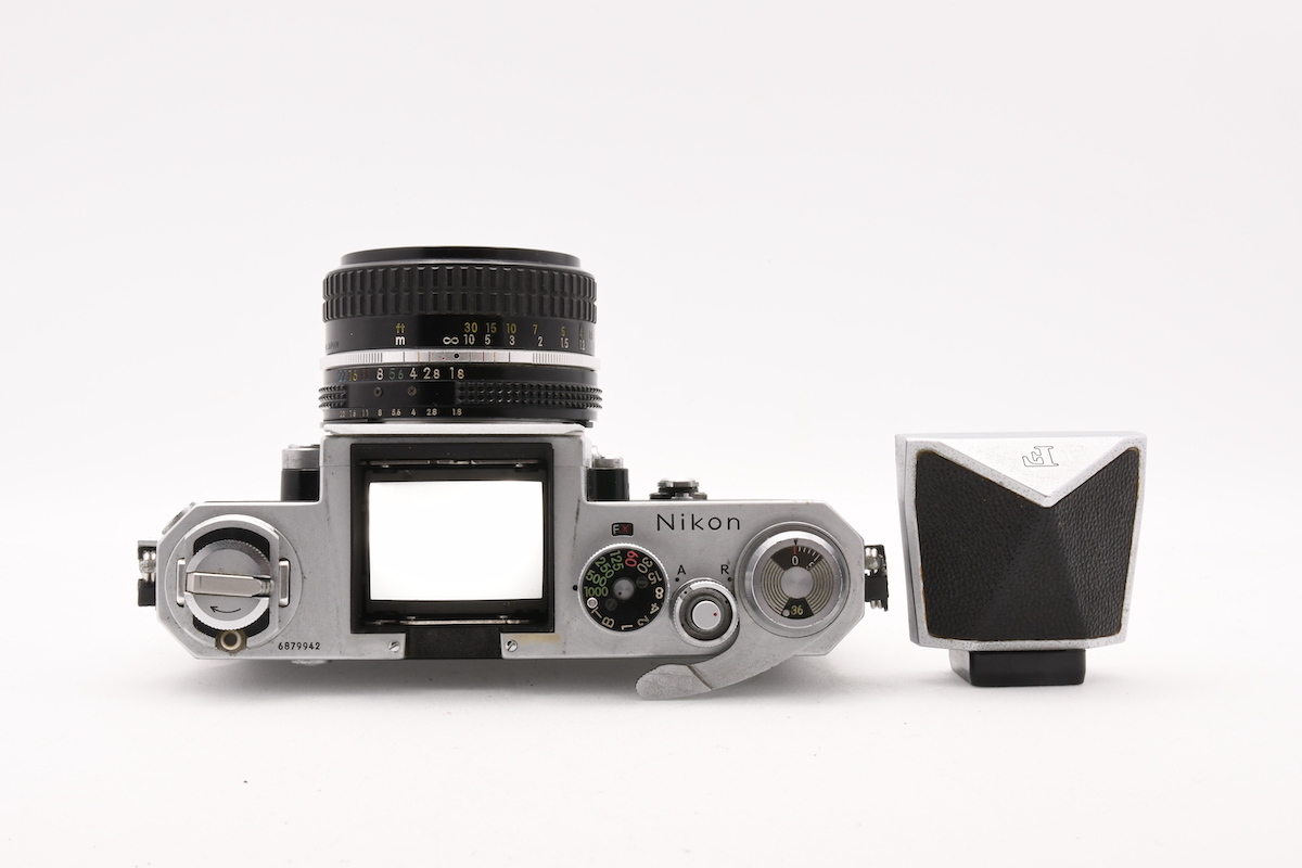 Nikon アイレベル シルバー F ニコン + NIKKOR-S ボディ＃3164の通販は