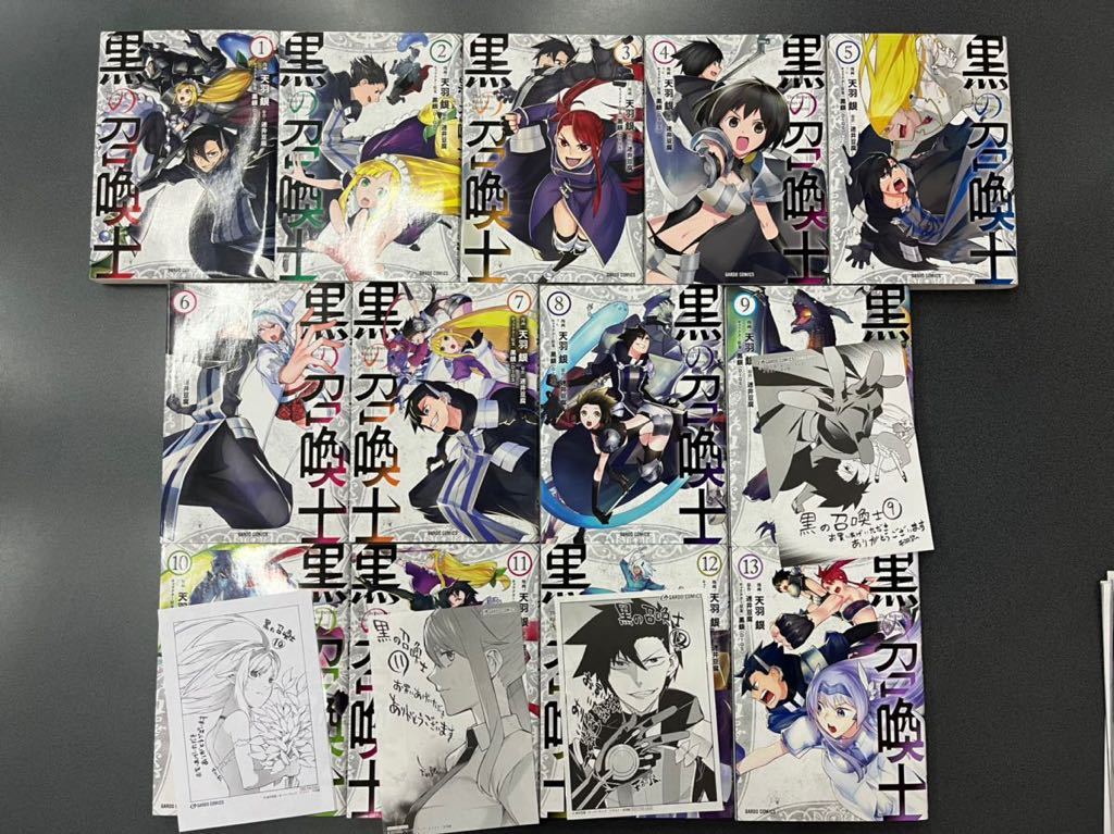 【超激得，得価】 黒の召喚士 全１３巻全初版 ９ １２巻イラストカード付 天羽銀 迷井豆腐 黒銀(青年)｜売買されたオークション情報、yahooの商品情報をアーカイブ公開 - オークファン 青年
