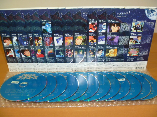 ▽DVD処分！【 六神合体 ゴッドマーズ 】全12巻セット！水島裕・三ツ矢