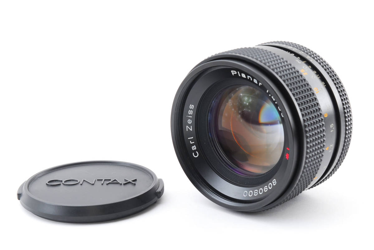 ★外観超美品★ コンタックス CONTAX Carl Zeiss Planar 50mm F1.4 T* MMJ #13539T
