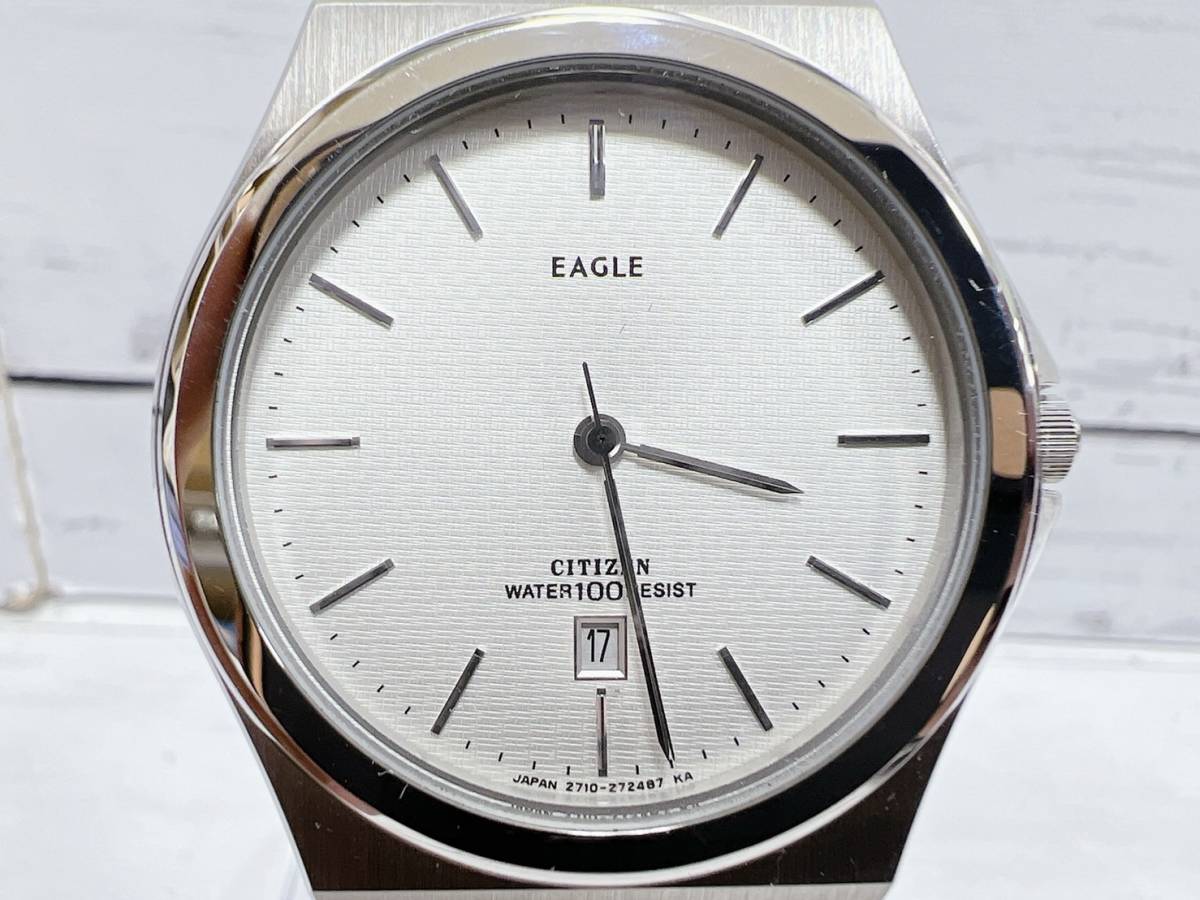 シチズン イーグル CITIZEN EAGLE 2710-272200 TA 3針カレンダー 
