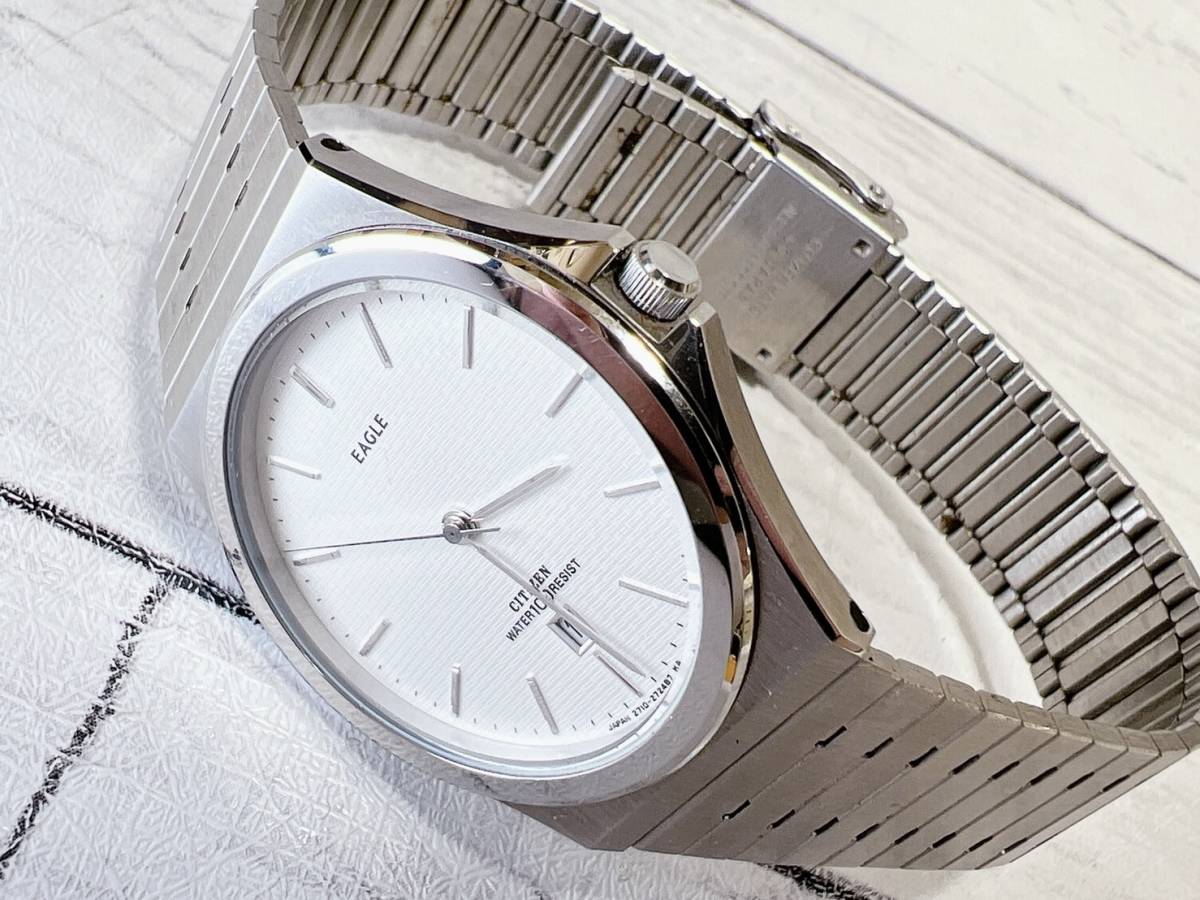 シチズン イーグル CITIZEN EAGLE 2710-272200 TA 3針カレンダー 