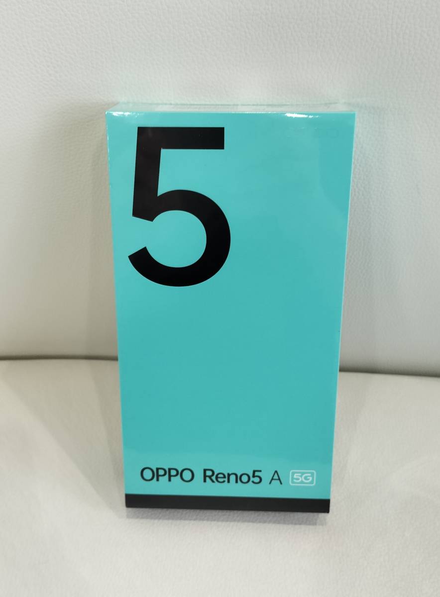 oppo reno5A 新品未開封 アイスブルー SIMフリー版 OPPO SIMフリー A