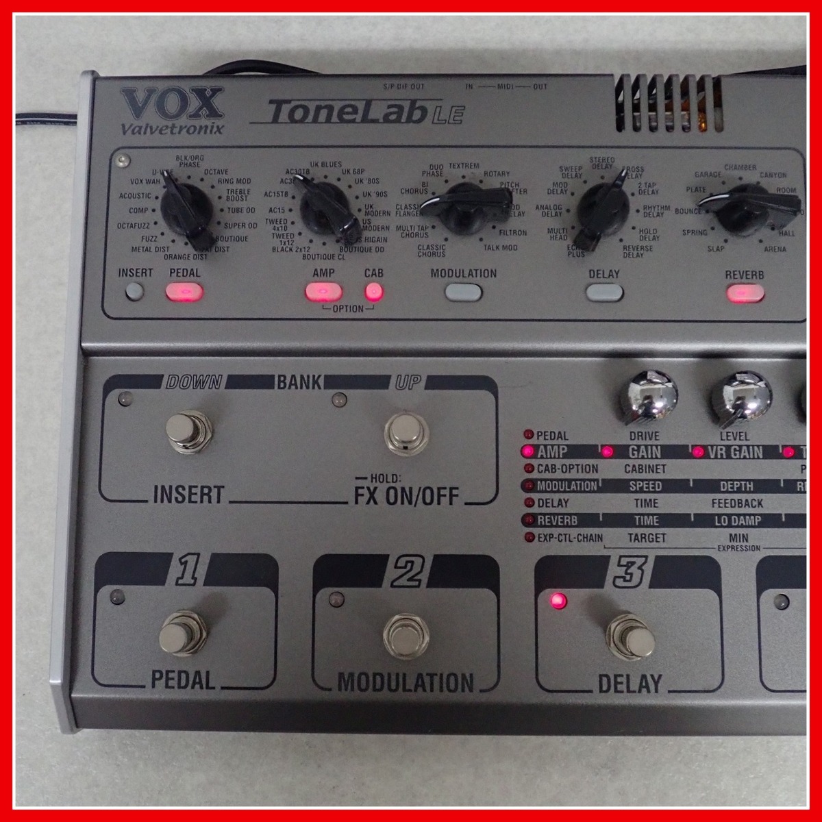 VOX ToneLab SE & VC-12 真空管搭載 マルチエフェクター