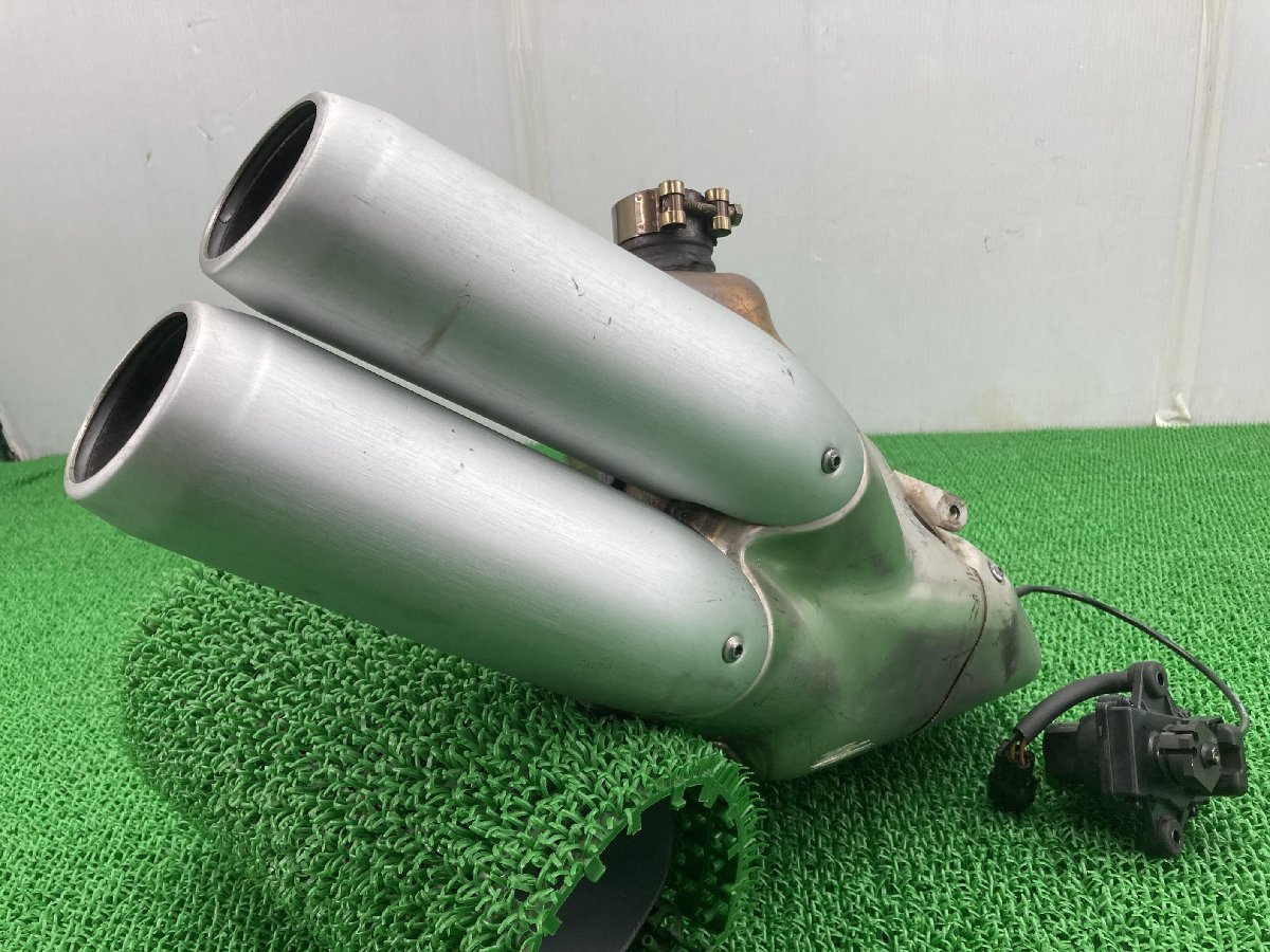 スーパースポーツ939 サイレンサーマフラー 573.2.233.2AA ドゥカティ 純正 中古 SS939 排気デバイス付き 機能的問題なし そのまま使える スーパースポーツ 0 1 ⁄ Ducati ステンレス2in2
