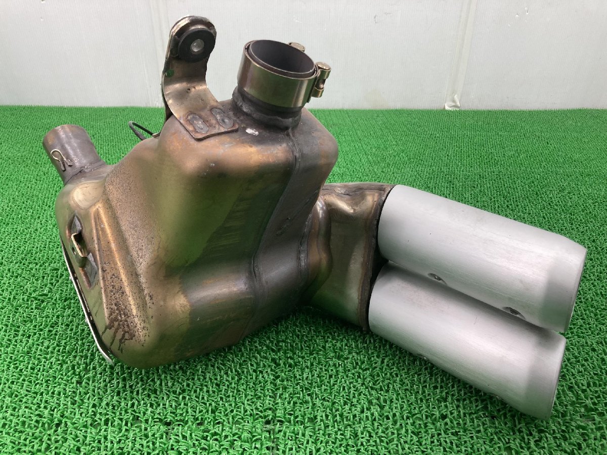 スーパースポーツ939 サイレンサーマフラー 573.2.233.2AA ドゥカティ 純正 中古 SS939 排気デバイス付き 機能的問題なし そのまま使える スーパースポーツ 0 1 ⁄ Ducati ステンレス2in2