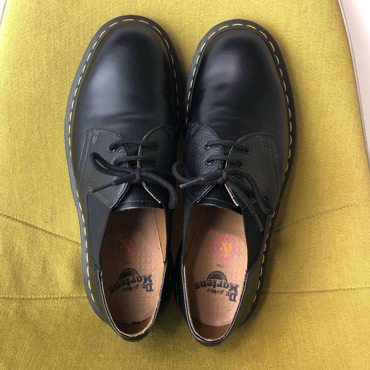 美品 Dr.Martens ドクターマーチン アローズ別注 3ホールコンビレザー 