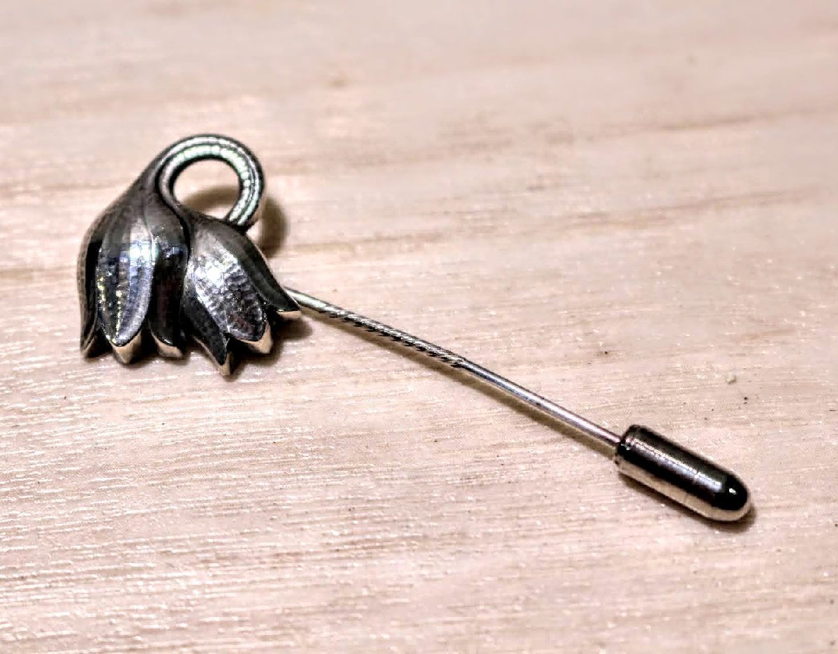 AS-0048 GEORG JENSEN（ジョージ ジェンセン） ピンブローチ 100 925 S