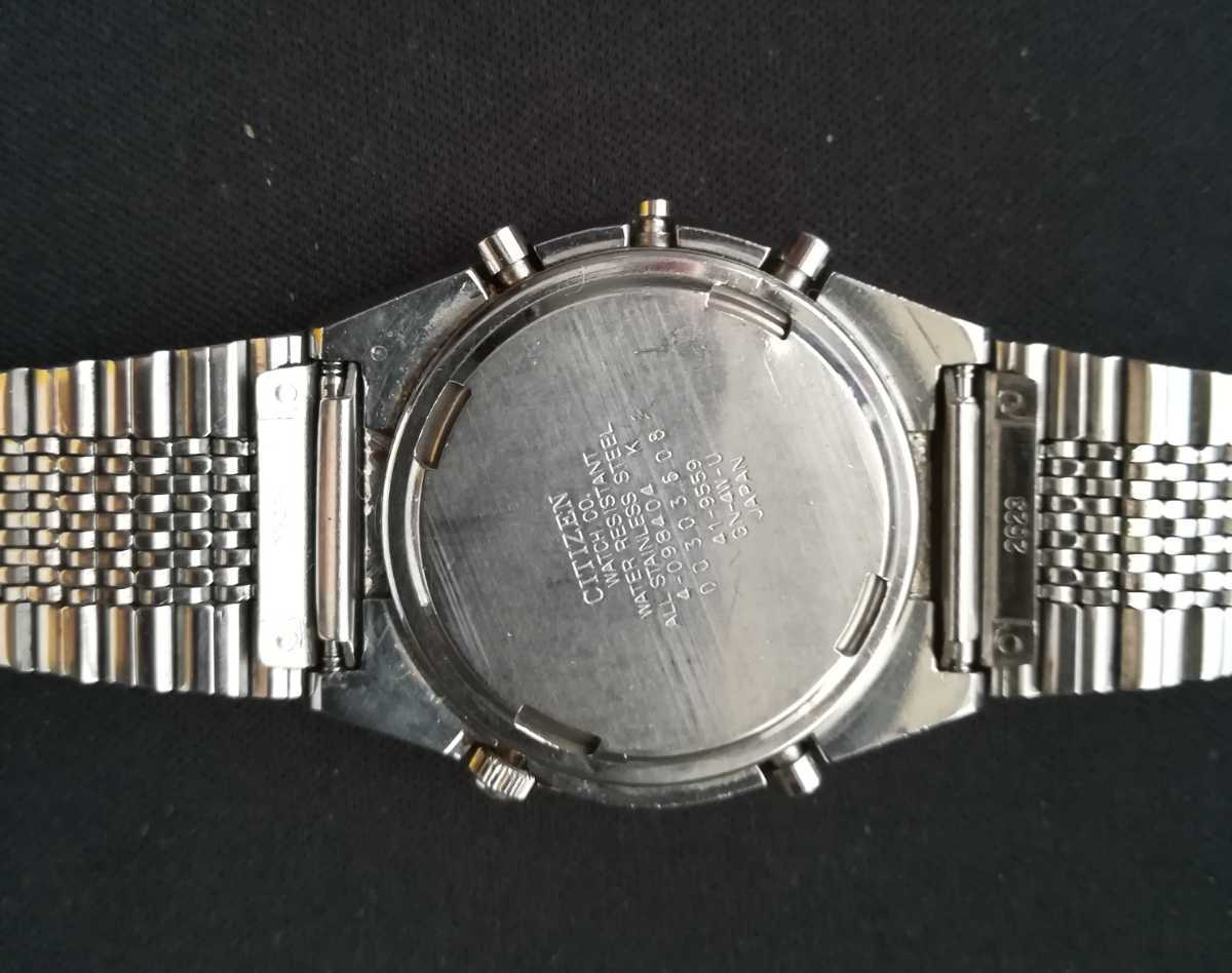 CITIZEN シチズン デジアナ 4–098404 腕時計 希少!【70's VTG