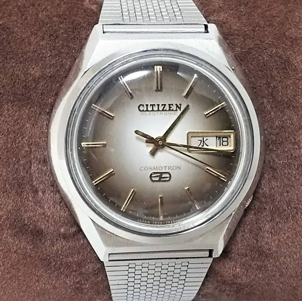 マニア放出品 当時物 アンティーク 腕時計 CITIZEN COSMOTRON シチズン 