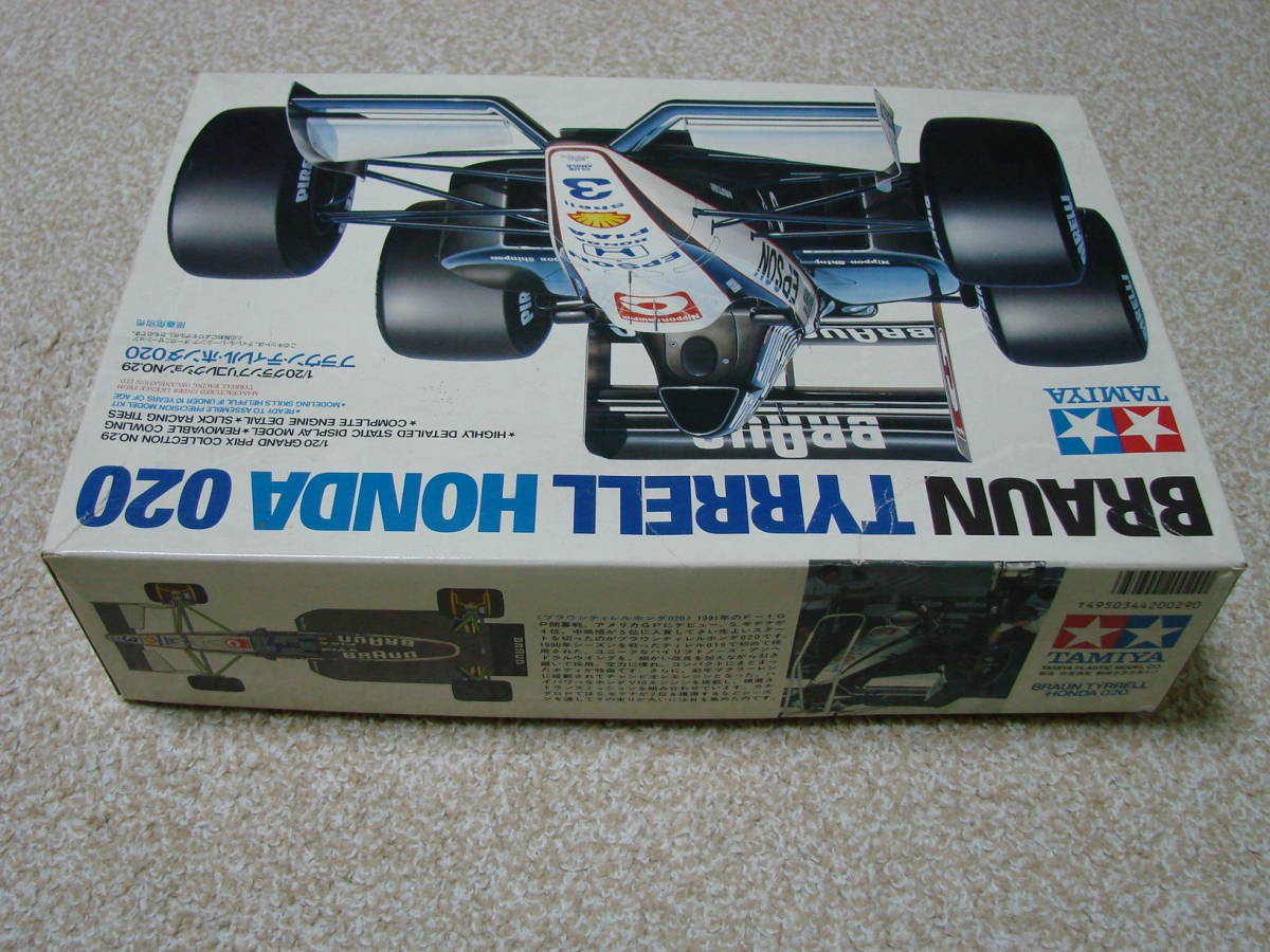 TAMIYA 1/20 ブラウン・ティレル・ホンダ020 グランプリコレクション No.29