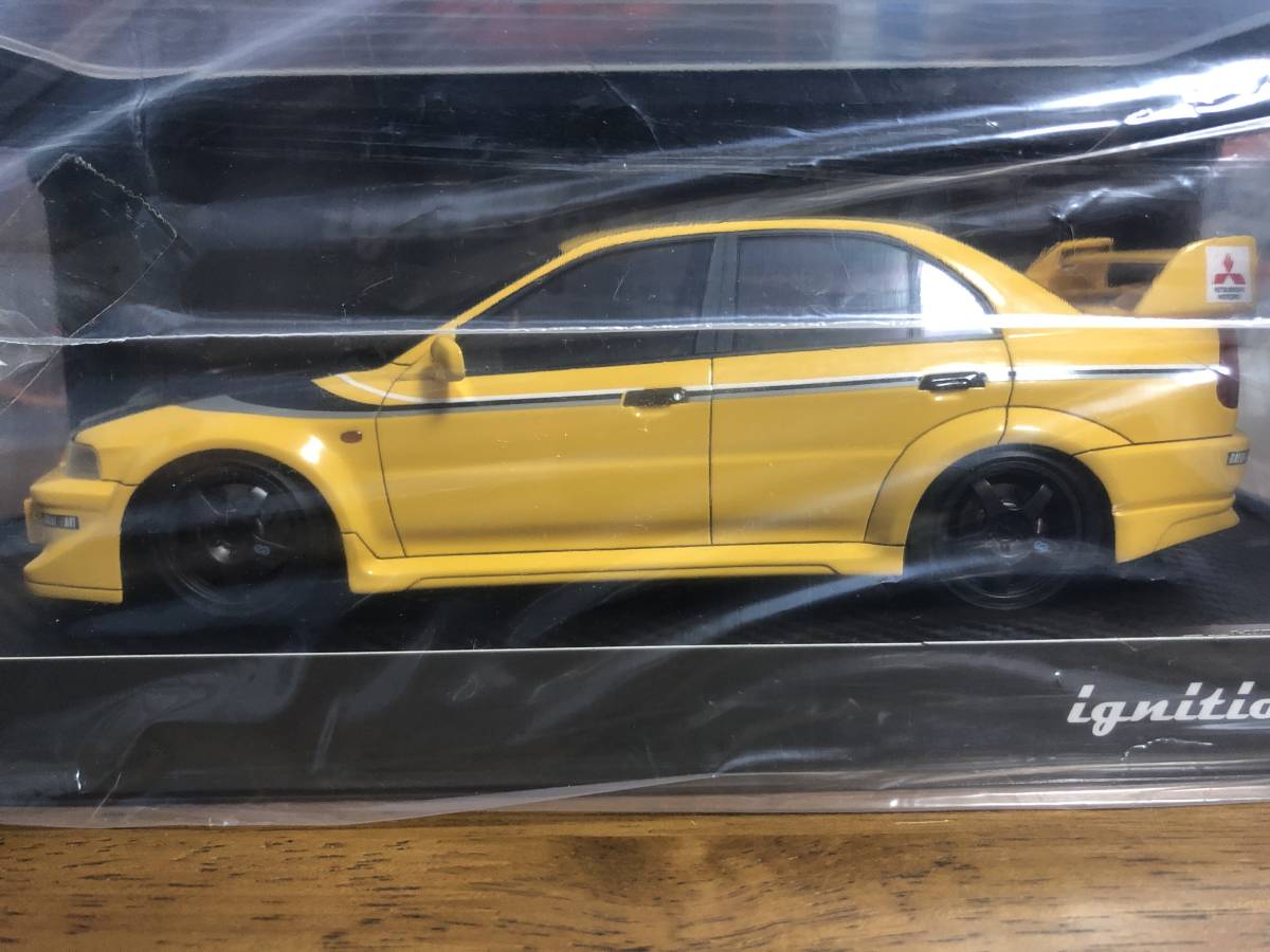 セール，大得価 1/18 イグニッションモデル 三菱 ランサー エボリューションⅥ GSR T.M.E トミマキネンエディション CP9A イエロー(乗用車)｜売買されたオークション情報、yahooの商品情報をアーカイブ公開 - オ 乗用車