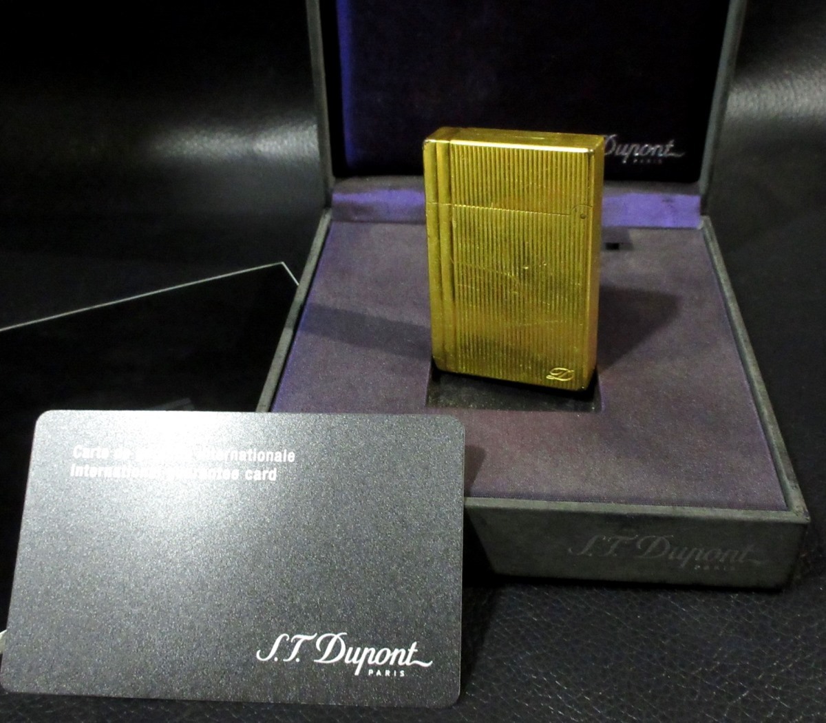 参考定価12万弱 S.T. Dupont エス・テー・デュポン ギャツビー ライン 