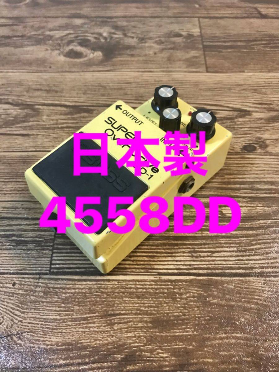 日本製】 BOSS SD-1 SUPER OverDrive ボス スーパー オーバードライブ