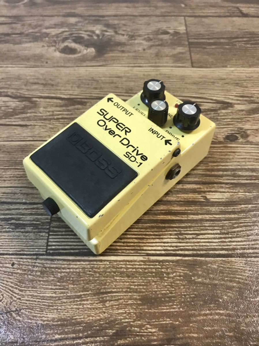 日本製】 BOSS SD-1 SUPER OverDrive ボス スーパー オーバードライブ