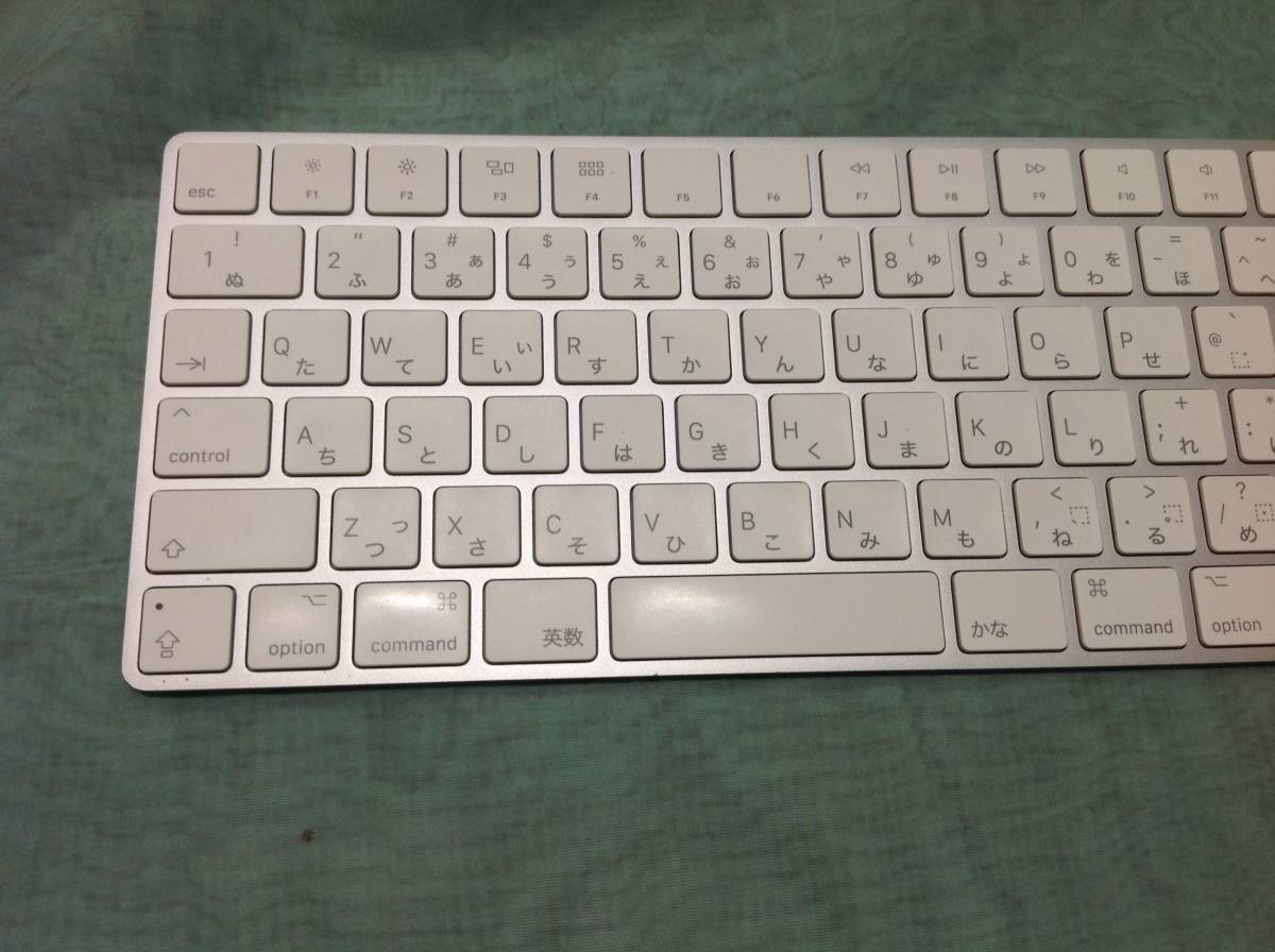 Apple Magic Keyboard テンキー付き 日本語配列　A1843 PC周辺機器 Apple Magic Keyboard テンキー付き（A1843）