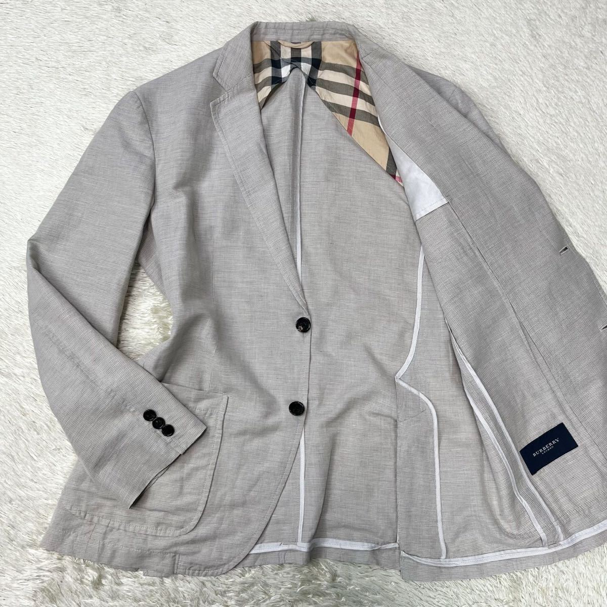 バーバリーロンドン【漂う清涼感】BURBERRY LONDON サマージャケット 