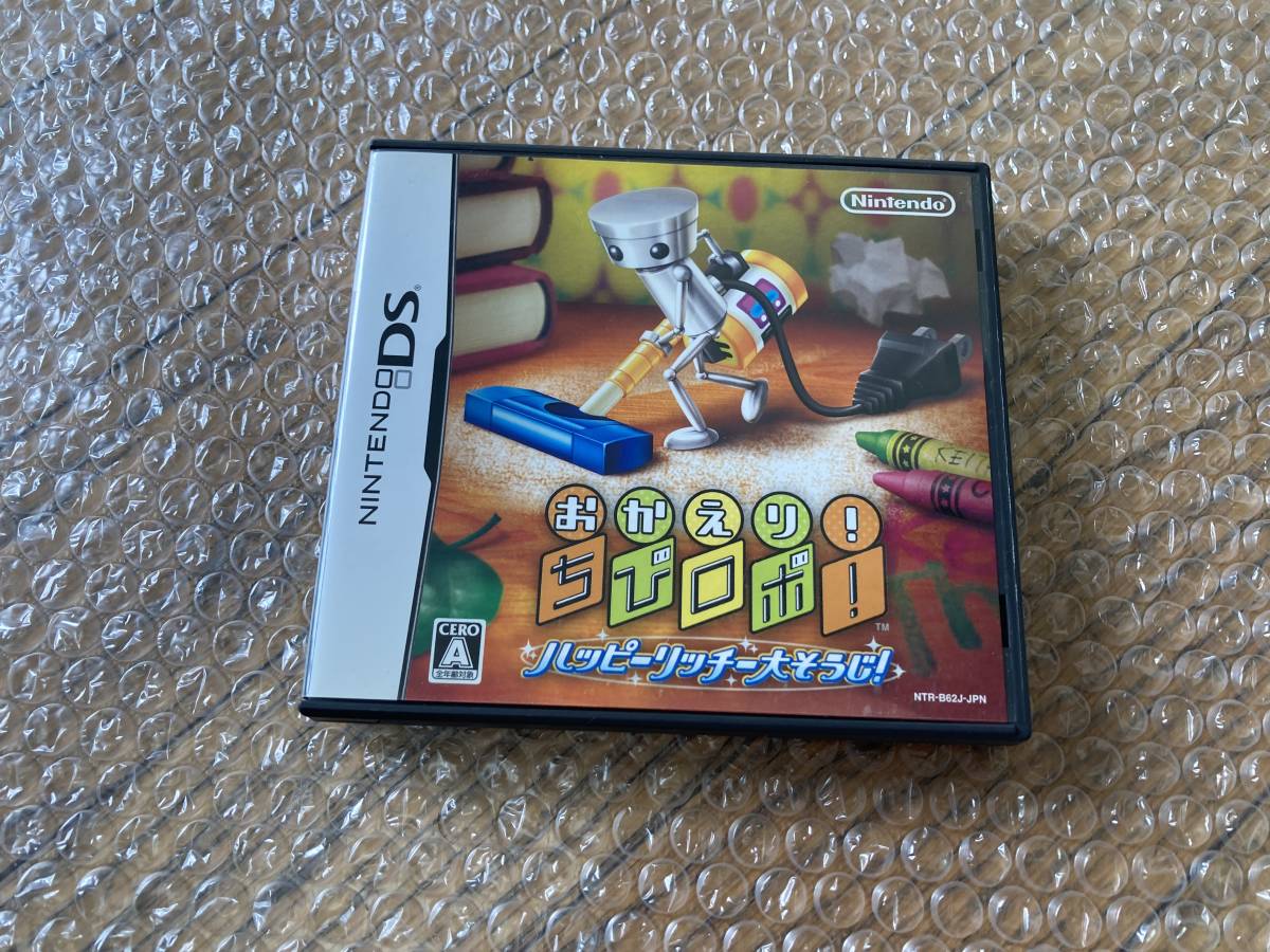 ニンテンドーds おかえり ちびロボ ハッピーリッチー大そうじ アクション 売買されたオークション情報 Yahooの商品情報をアーカイブ公開 オークファン Aucfan Com