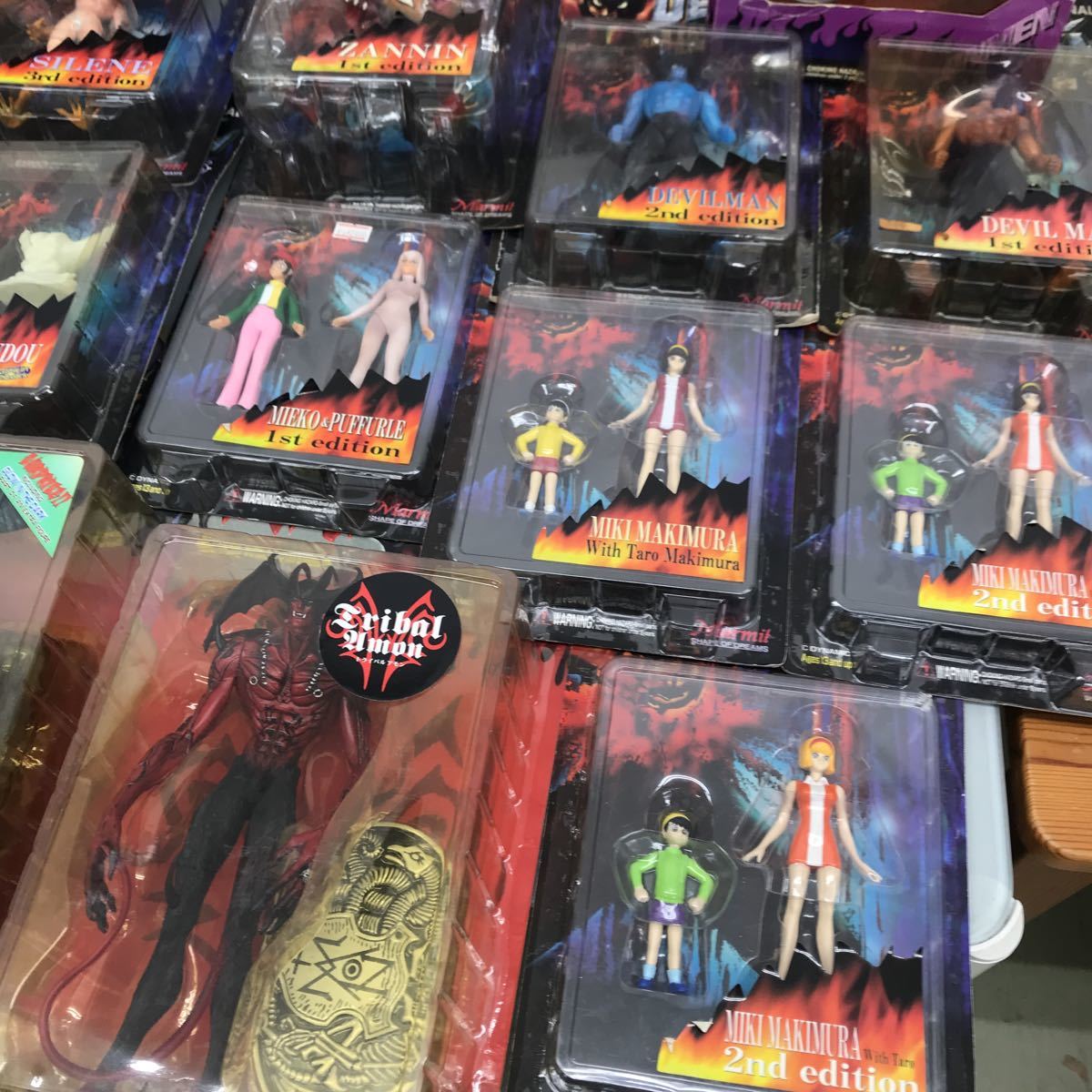 未開封品】DEVIL MAN デビルマン フィギュア 大量セット パッケージ傷 