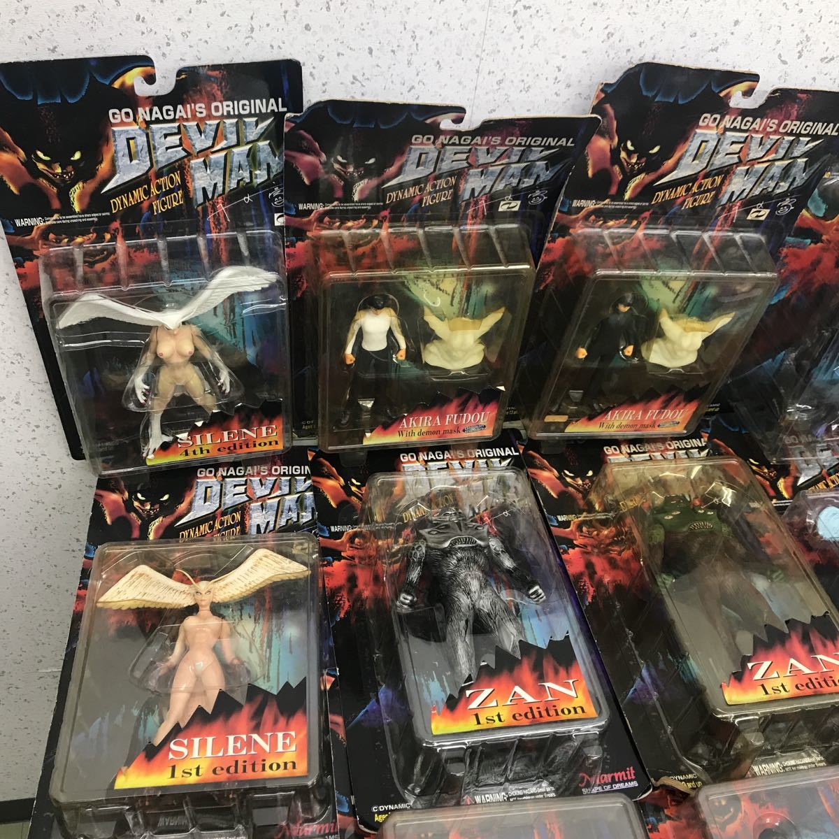 未開封品】DEVIL MAN デビルマン フィギュア 大量セット パッケージ傷 