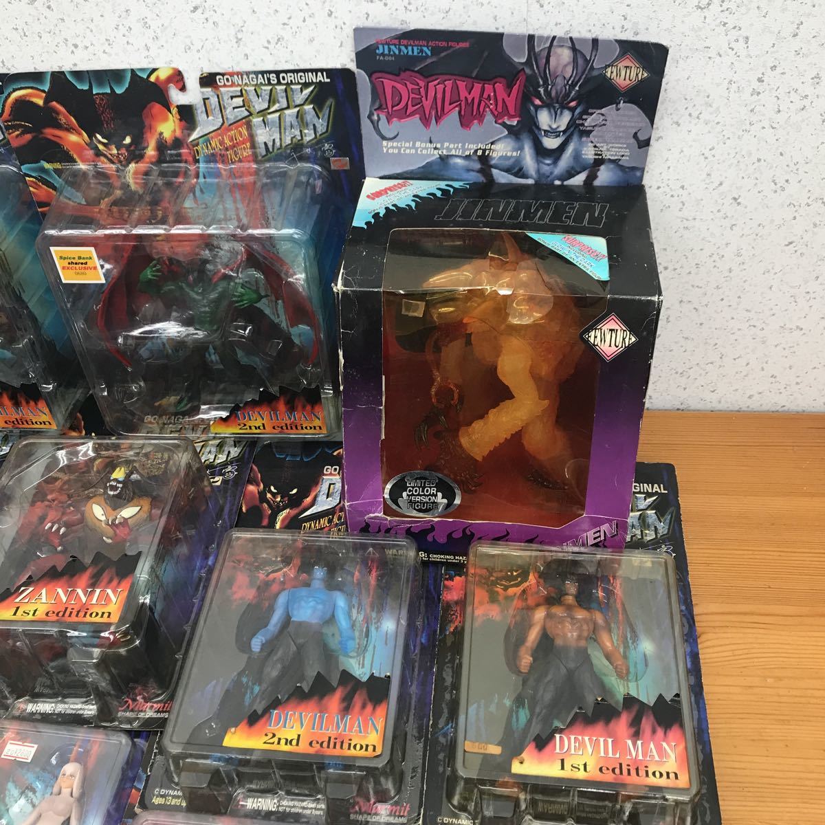 未開封品】DEVIL MAN デビルマン フィギュア 大量セット パッケージ傷 